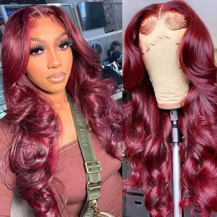99J 13x6 body wave HD transparent lace